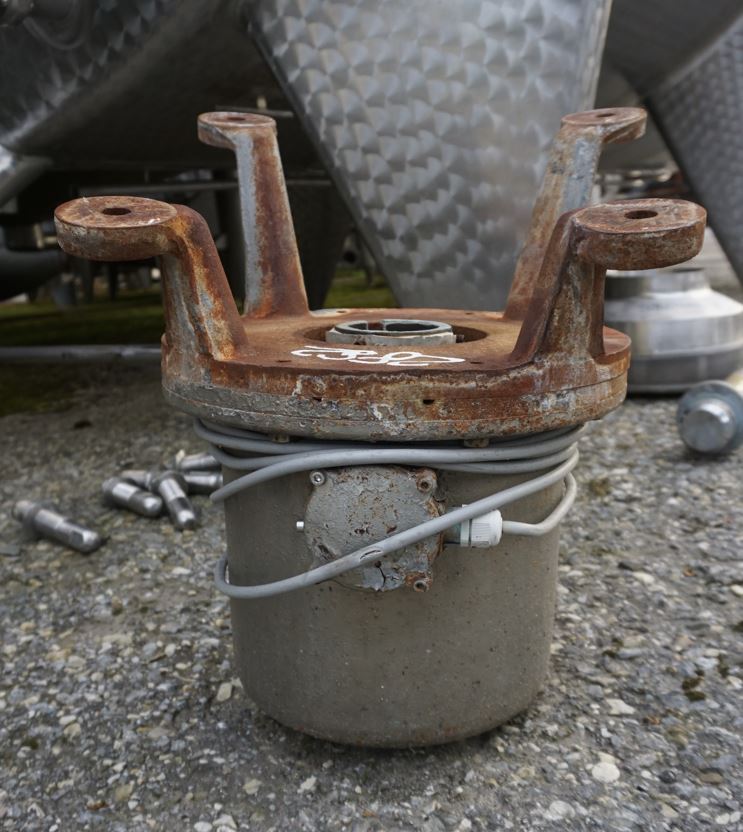 Behälter 20.000 Liter aus V2A, einwandig, gebraucht