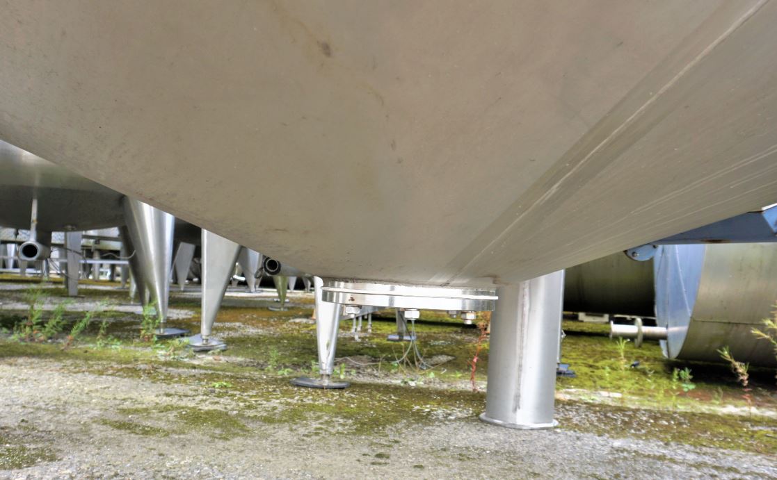 Behälter 29.000 Liter aus V2A einwandig, gebraucht