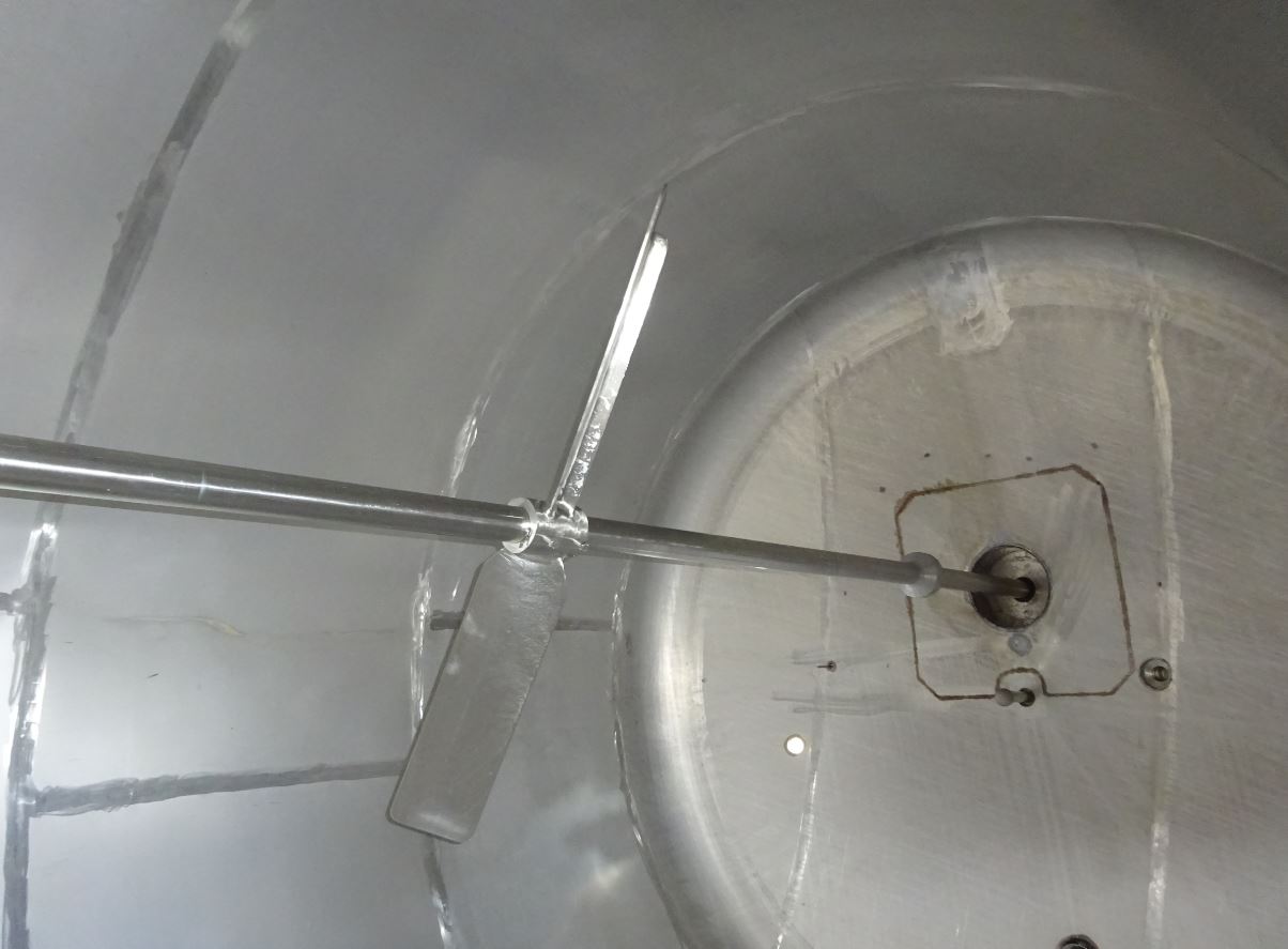 Behälter 25.000 Liter aus V2A, gebraucht, einwandig