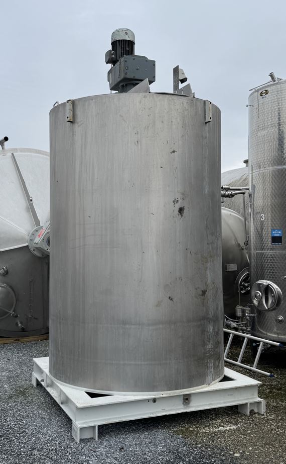 Mischbehälter 6.500 Liter aus V2A