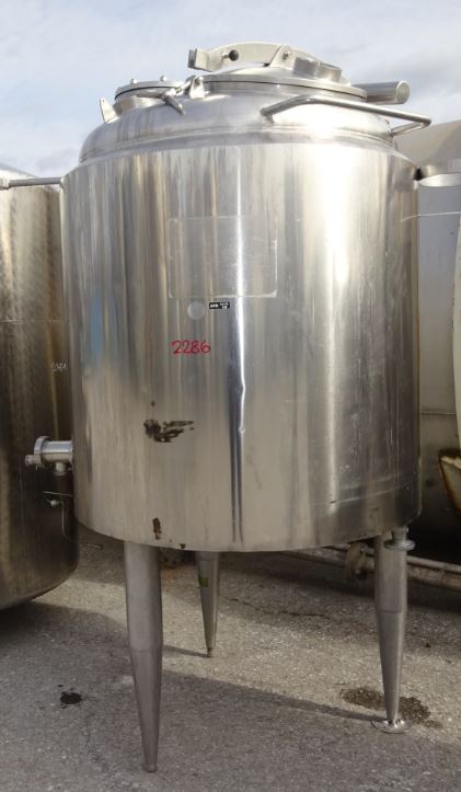 Behälter 993 Liter aus V4a isoliert, gebraucht