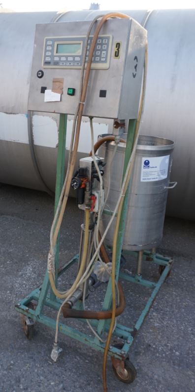 Behälter 120 Liter aus V4A, einwandig, gebraucht