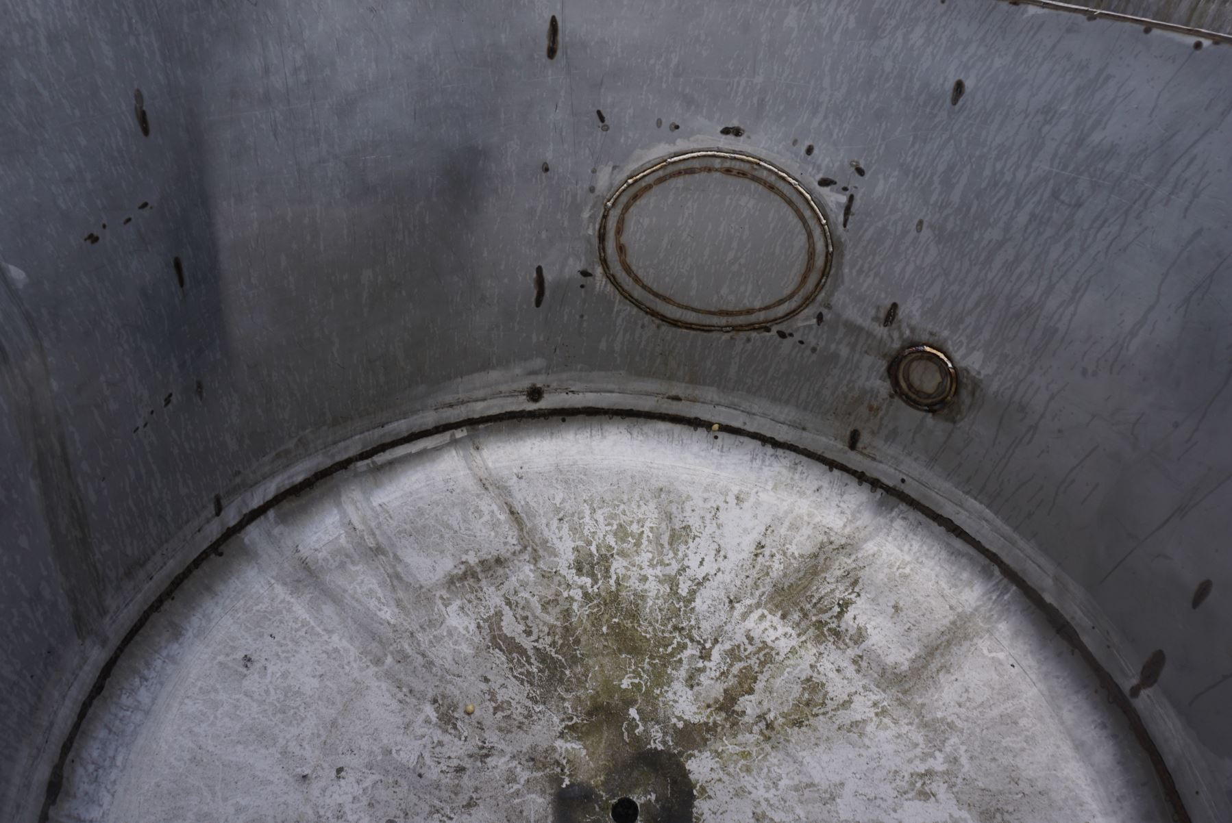 Behälter 2.500 Liter aus V2A, doppelwandig, gebraucht