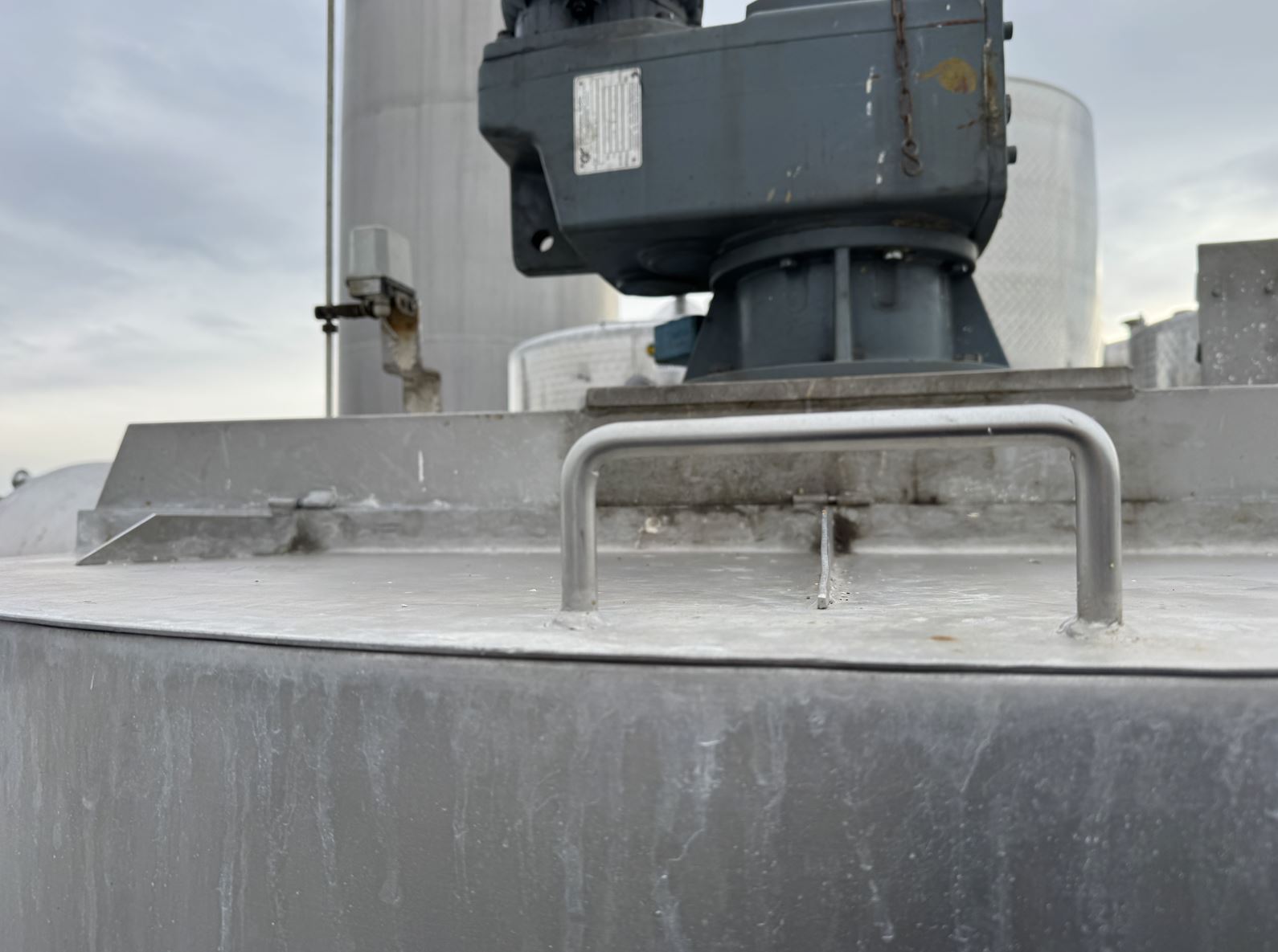 Mischbehälter 6.500 Liter aus V2A