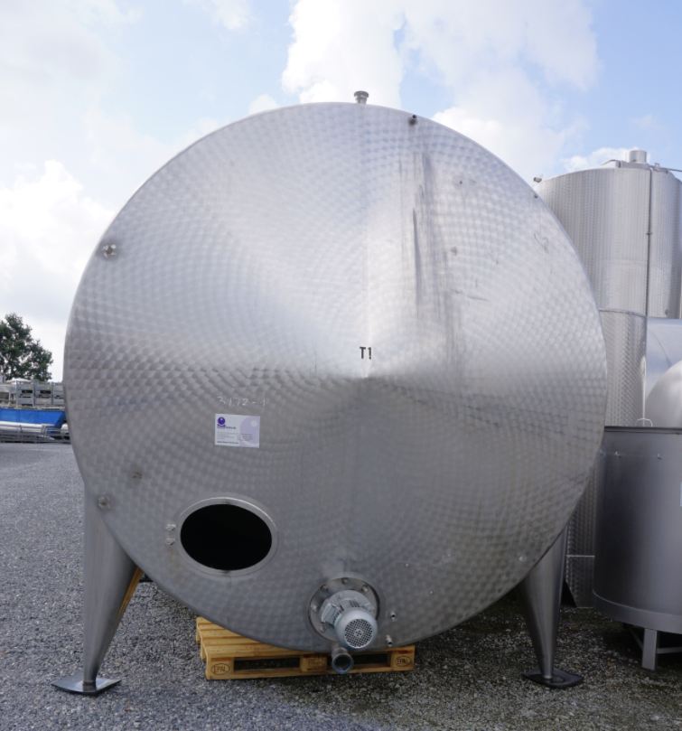 Behälter 20.000 Liter aus V2A einwandig