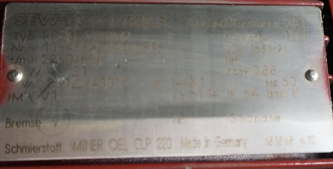 Behälter 30.000 Liter aus V2A, einwandig, spez. Gew. 1,13 kg/l, gebraucht