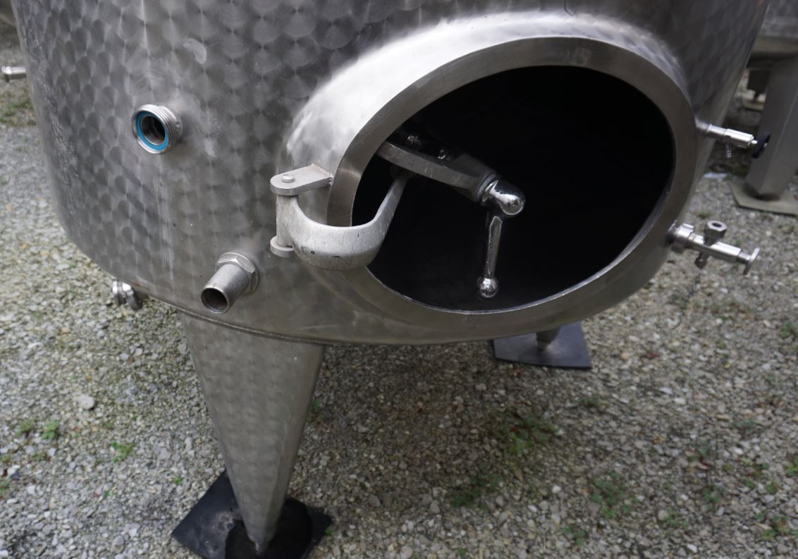 Behälter 4.500 Liter aus V2A einwandig