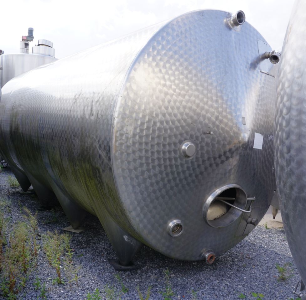 Behälter 20.000 Liter aus V2A, isoliert