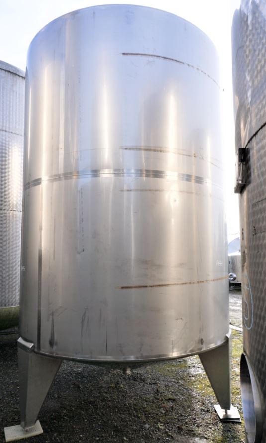 Behälter 12.500 Liter aus V2A einwandig