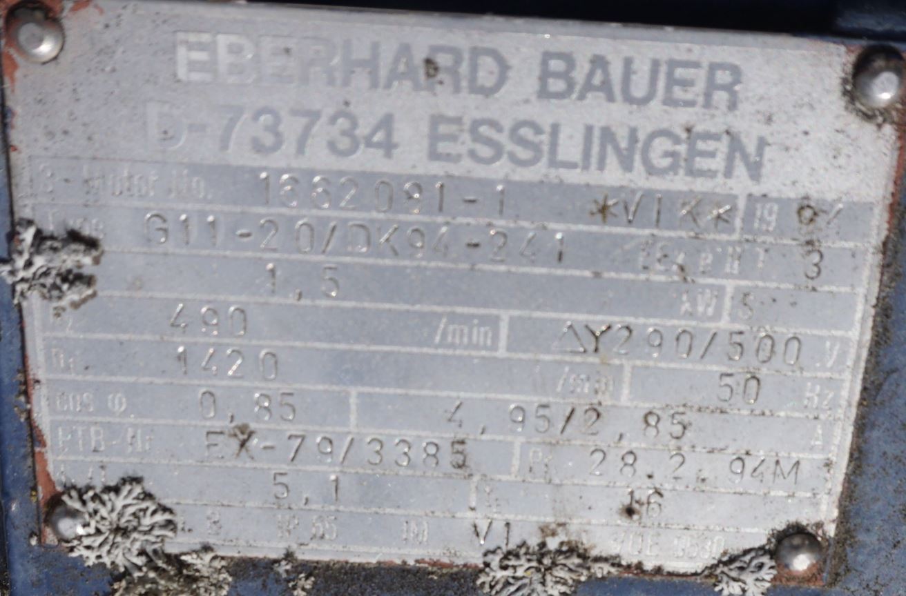 Druckbehälter 6.815 Liter aus V4A temperierbar, gebraucht
