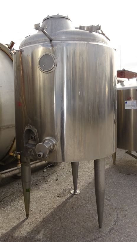 Behälter 993 Liter aus V4a isoliert, gebraucht