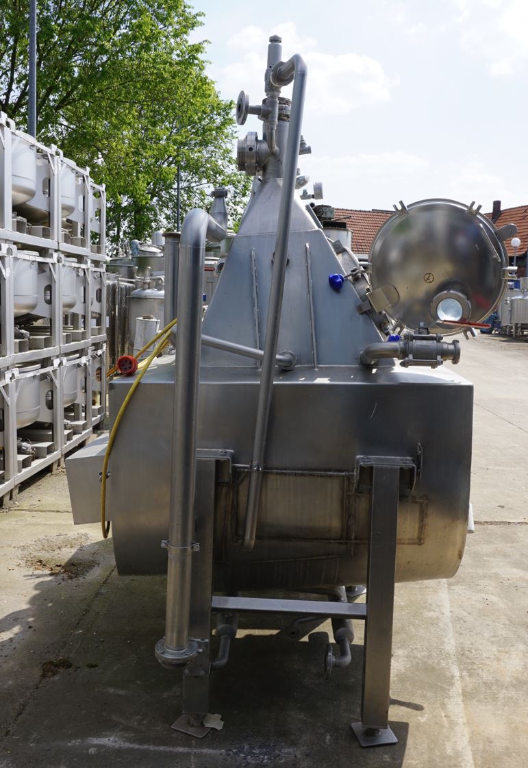 Mischer 230 Liter aus V4A, isoliert, gebraucht