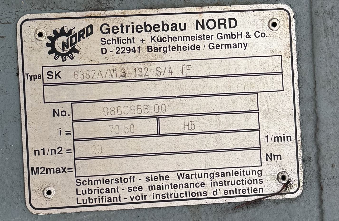 Mischbehälter 6.500 Liter aus V2A