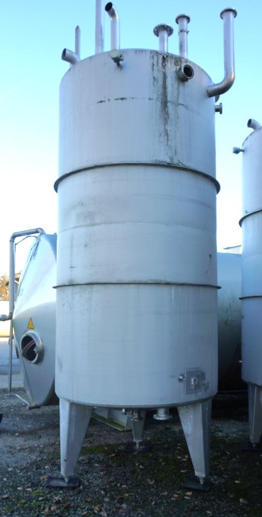 Behälter 6.000 Liter aus V2A, einwandig, gebraucht