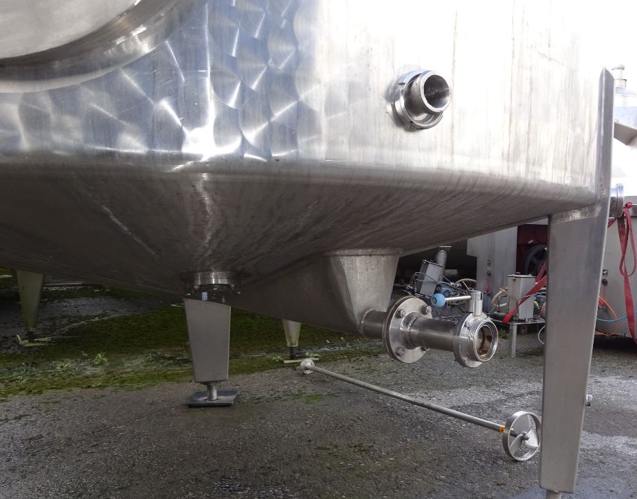 Behälter 20.000 Liter aus V2A einwandig