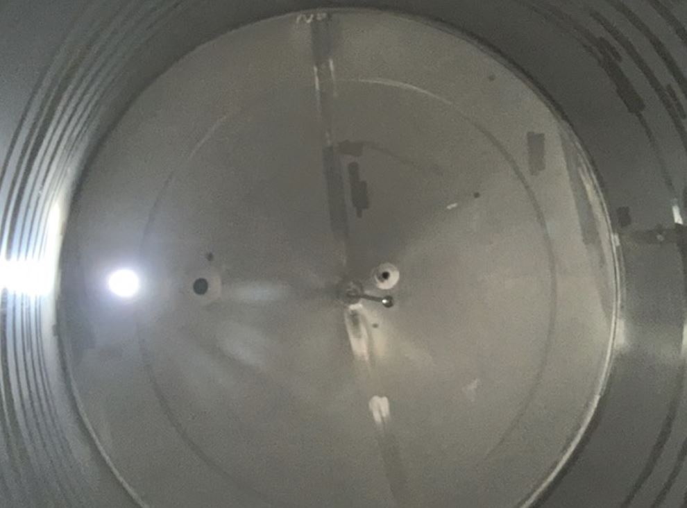 Behälter 29.000 Liter aus V2A, gebraucht, temperierbar