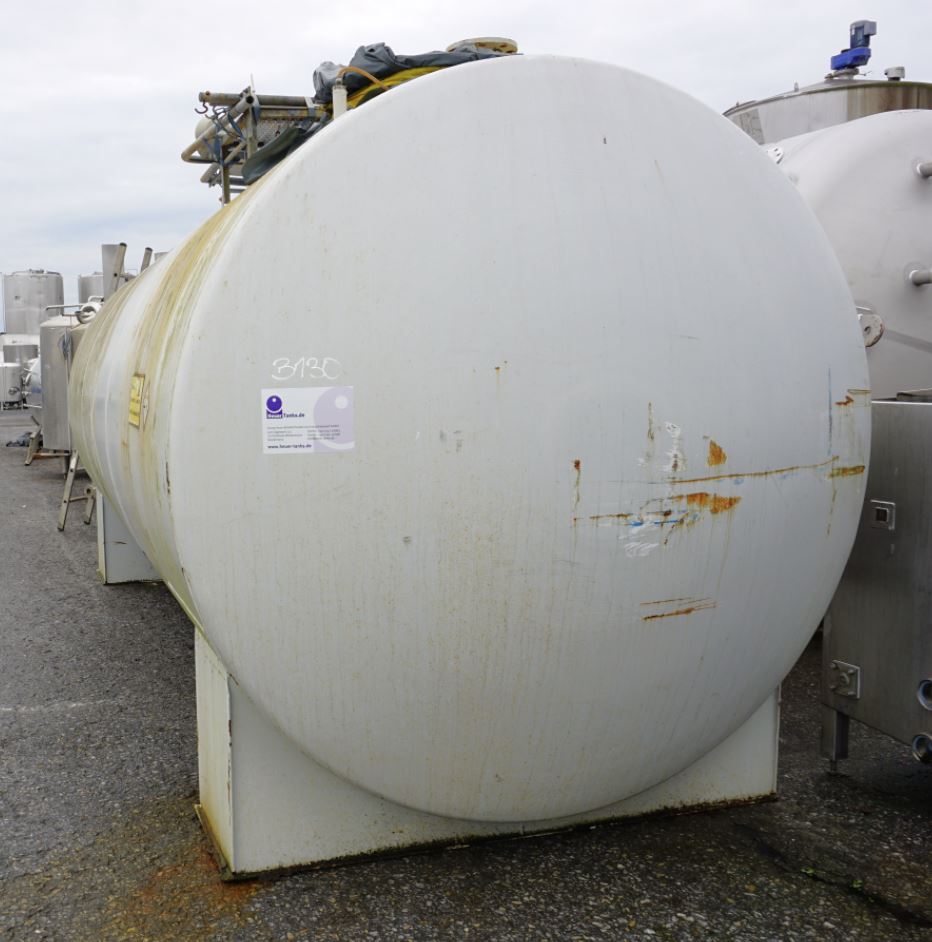 Behälter 15.000 Liter aus Stahl, doppelwandig, gebraucht