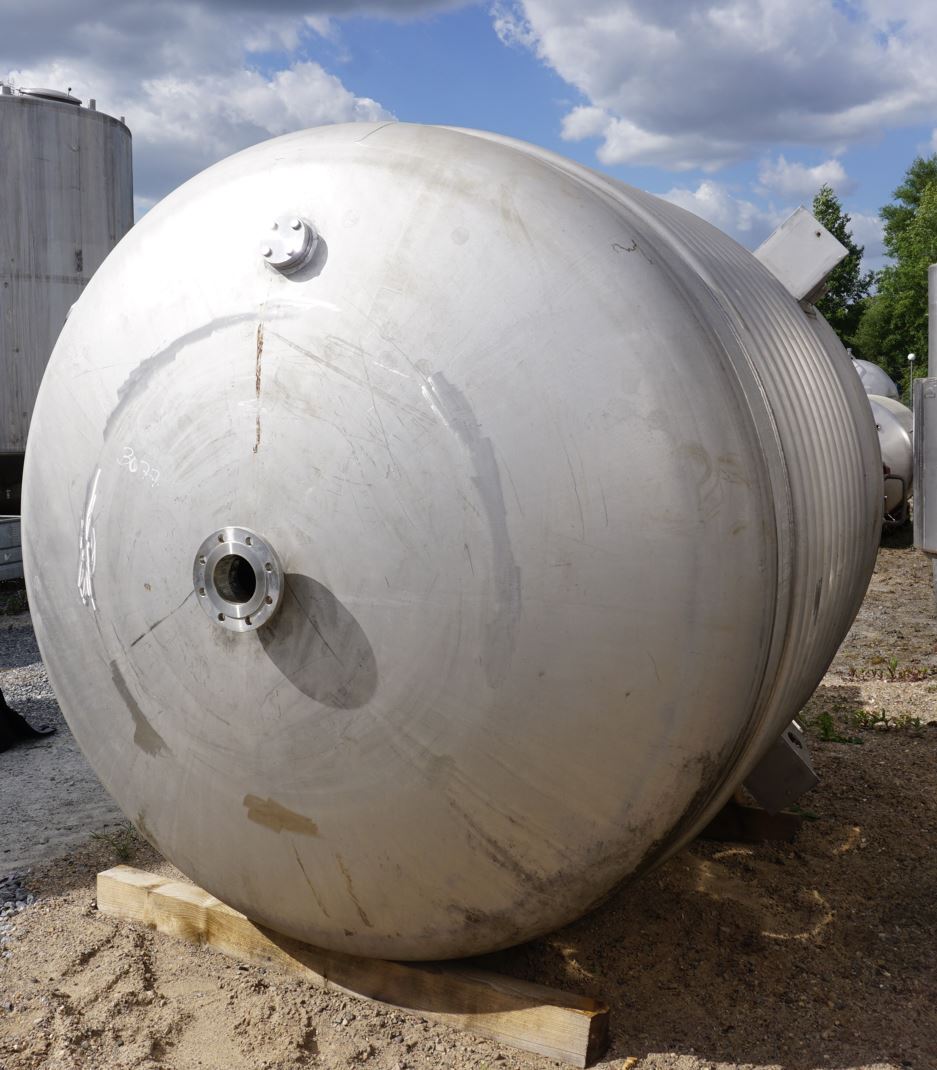 Druckbehälter 6.815 Liter aus V4A temperierbar, gebraucht