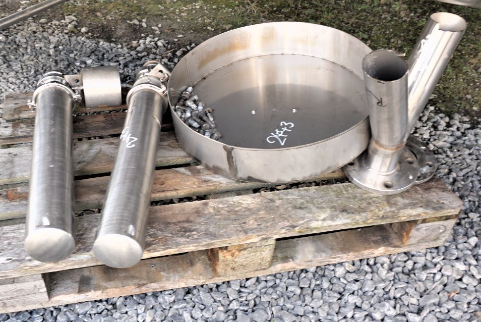 Behälter 40.000 Liter aus V2A einwandig