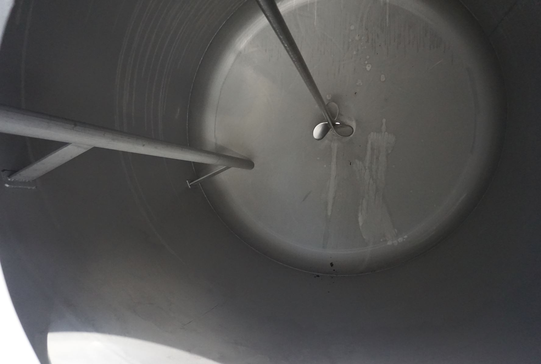 Behälter 5.000 Liter aus V2A einwandig, gebraucht