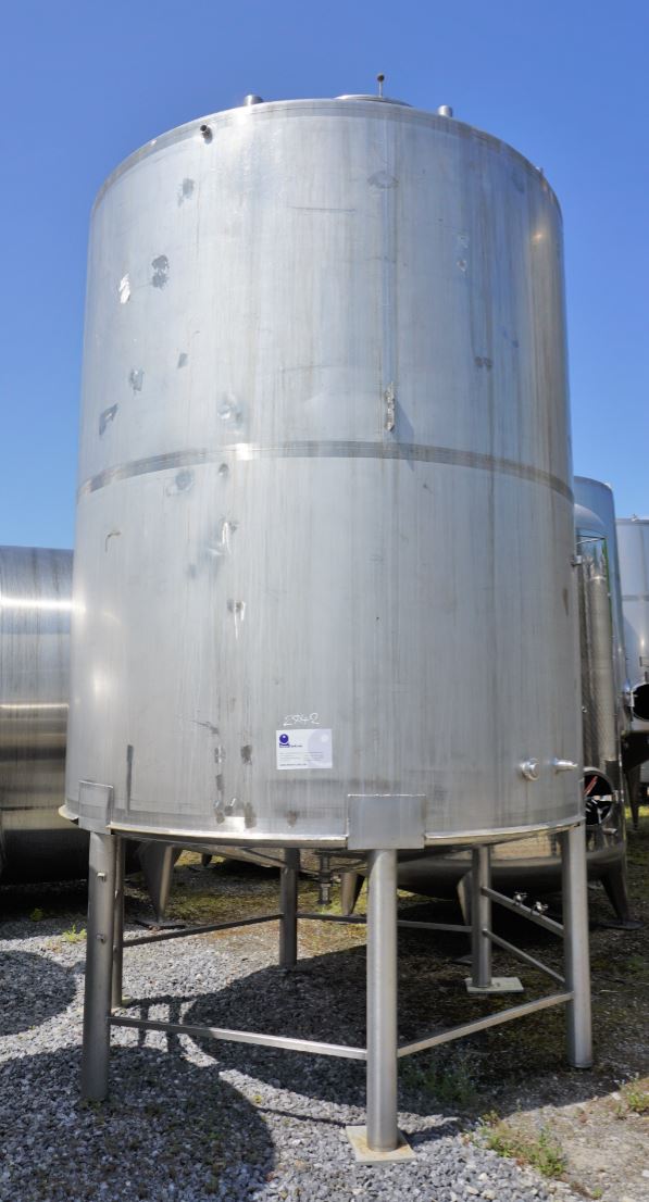Behälter 16.000 Liter aus V2A einwandig, gebraucht