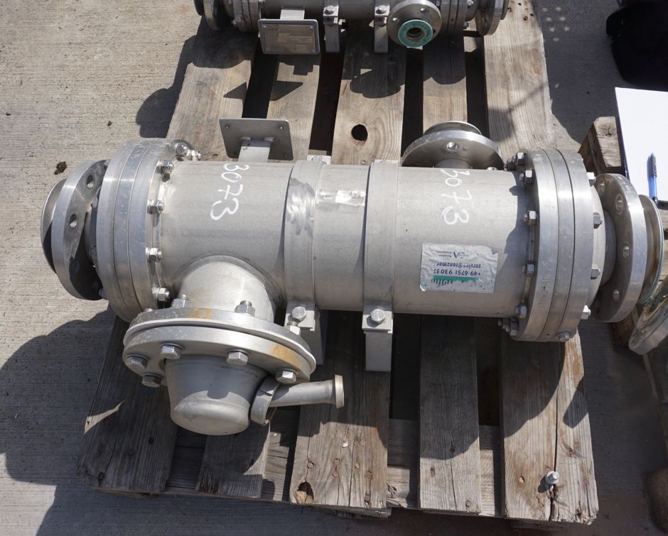 Rohrbündelwärmetauscher 13 Liter V2A, gebraucht