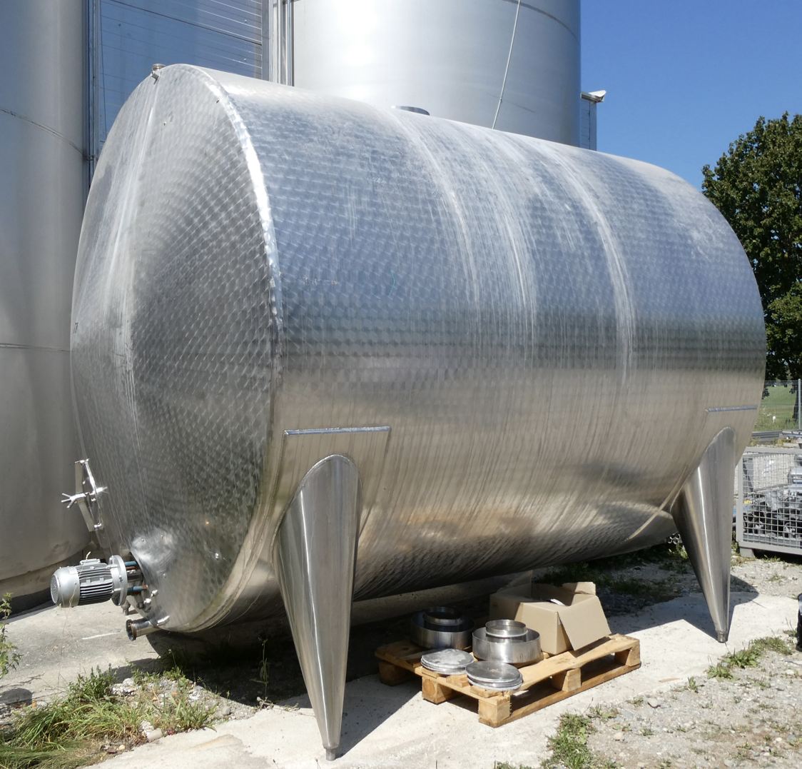 Behälter 20.000 Liter aus V2A einwandig