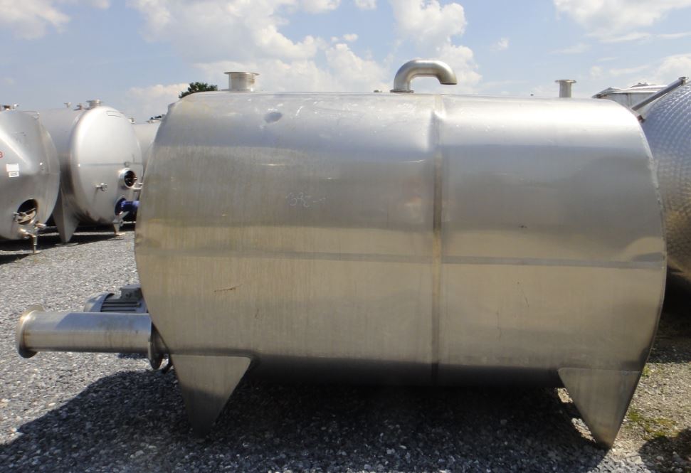 Behälter 4.800 Liter aus V2A, gebraucht, einwandig