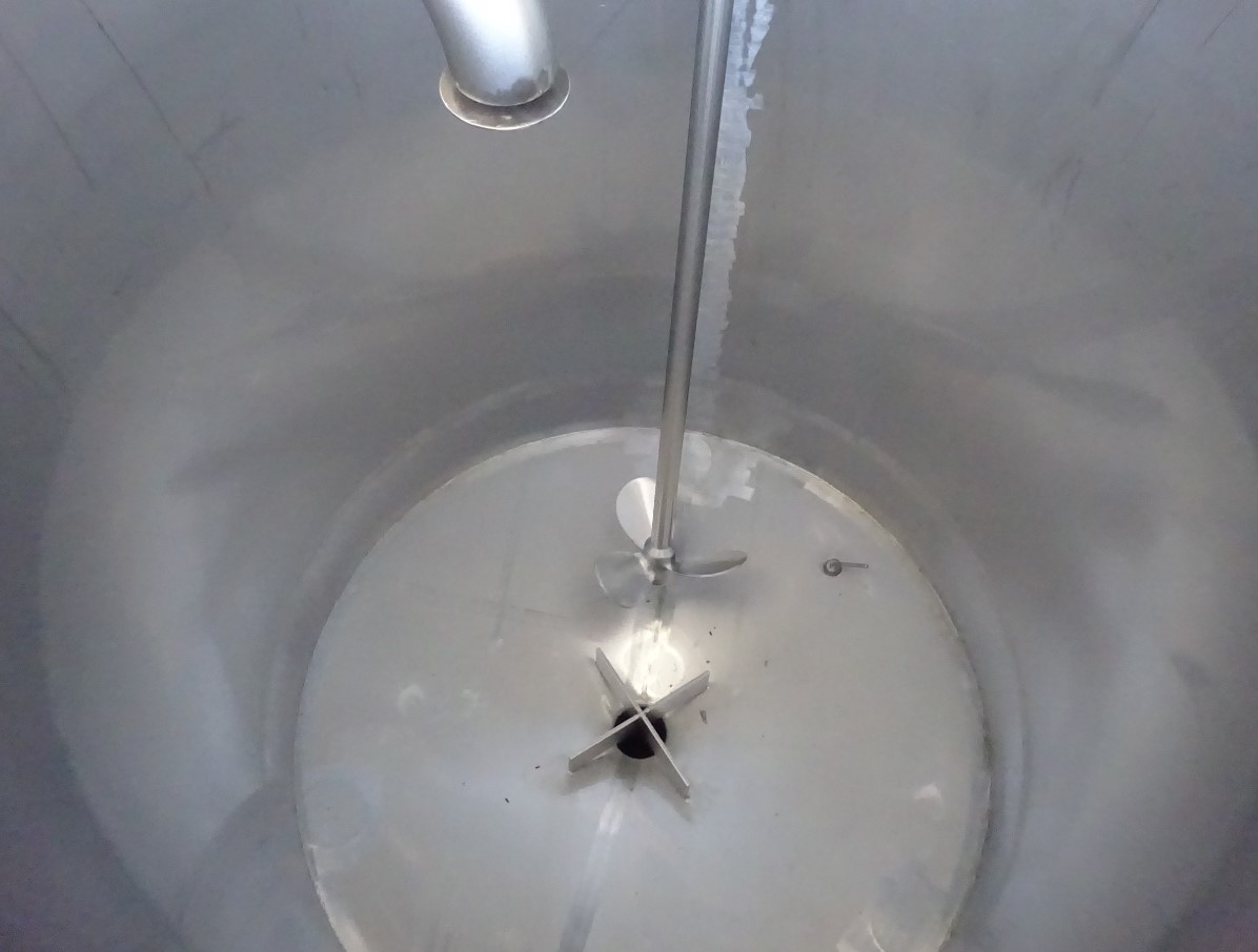 Behälter 700 Liter aus V2A temperierbar, gebraucht