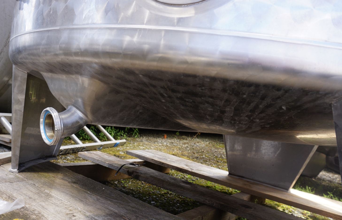 Behälter 2.850 Liter aus V2A, einwandig