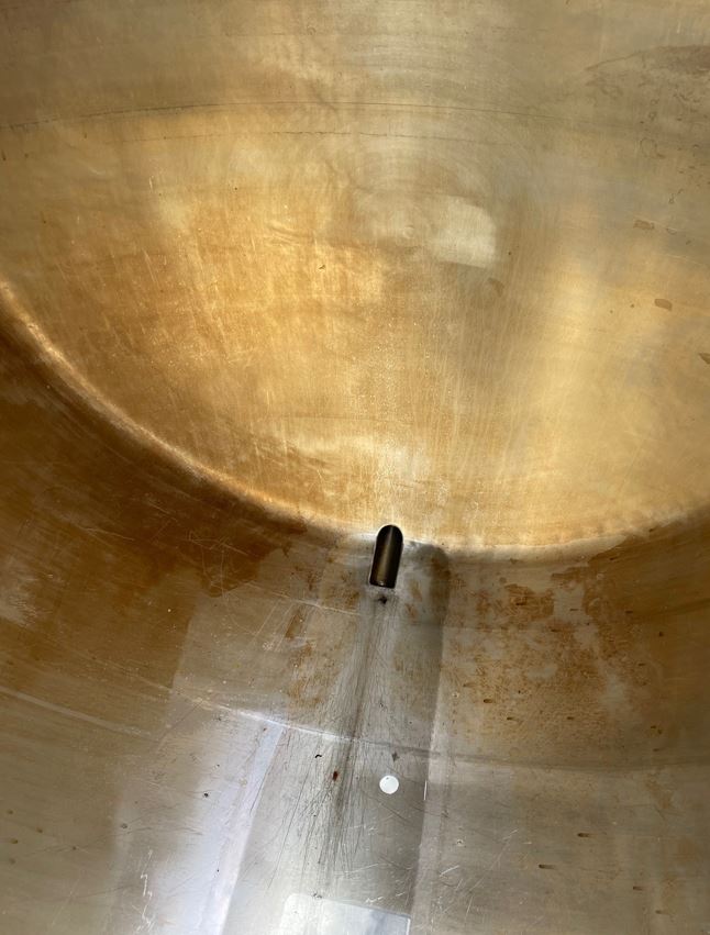 Behälter 3.000 Liter aus V2A einwandig, gebraucht