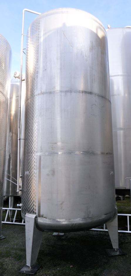 Behälter 9.000 Liter aus V2A einwandig