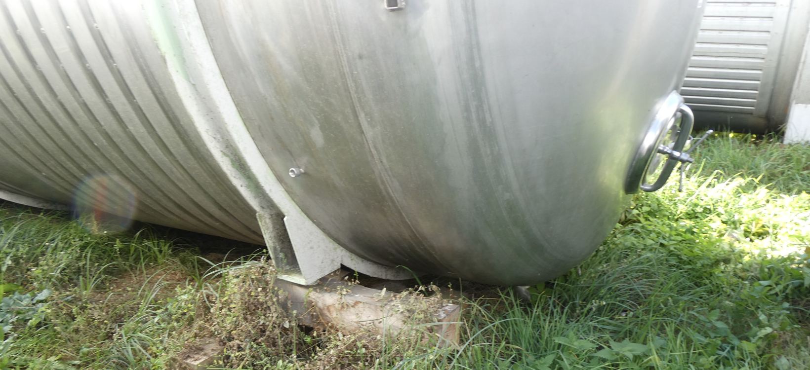 Behälter 53.000 Liter aus V2A, kühlbar