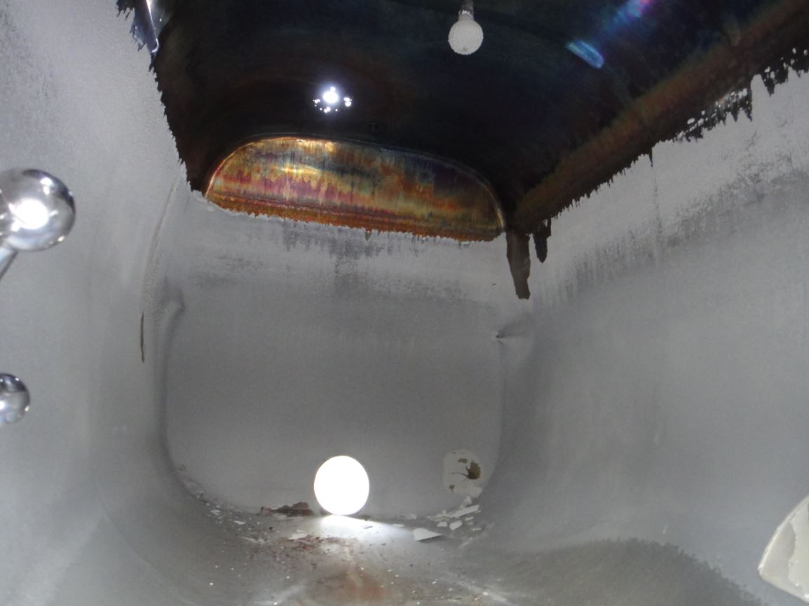 Behälter 4.800 Liter aus V2A, gebraucht, einwandig