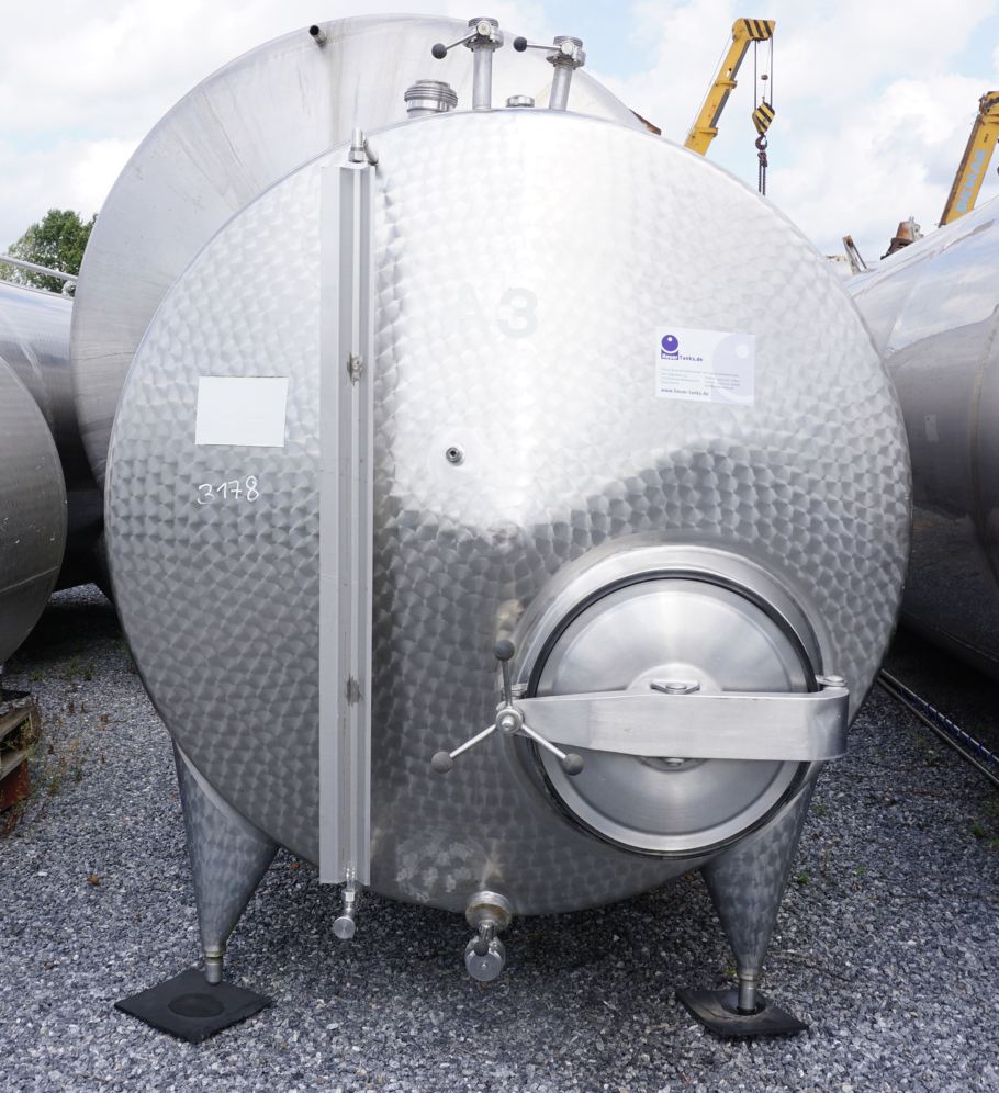 Behälter 5.500 Liter aus V2A, einwandig