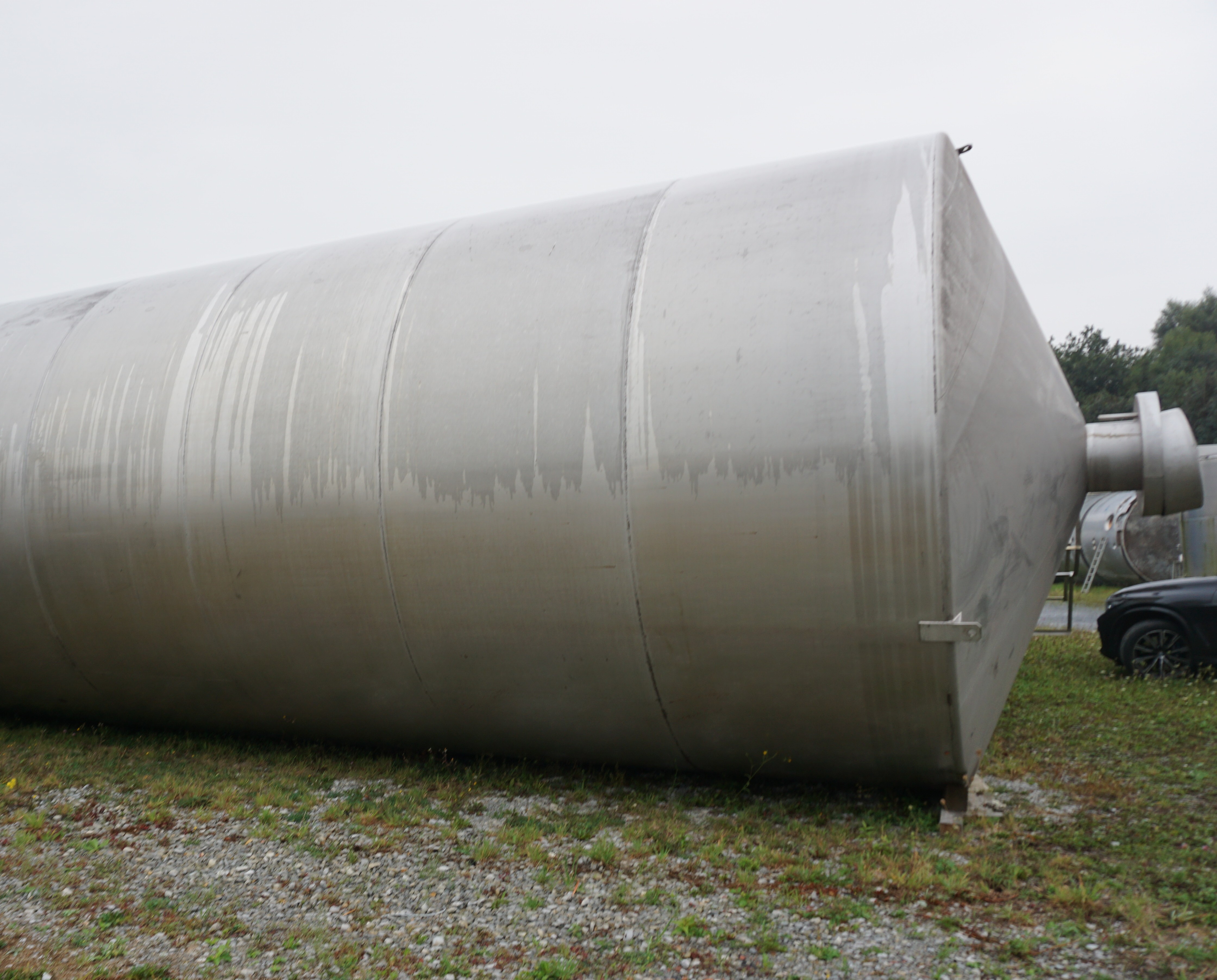 Behälter 150.000 Liter aus V2A einwandig, gebraucht