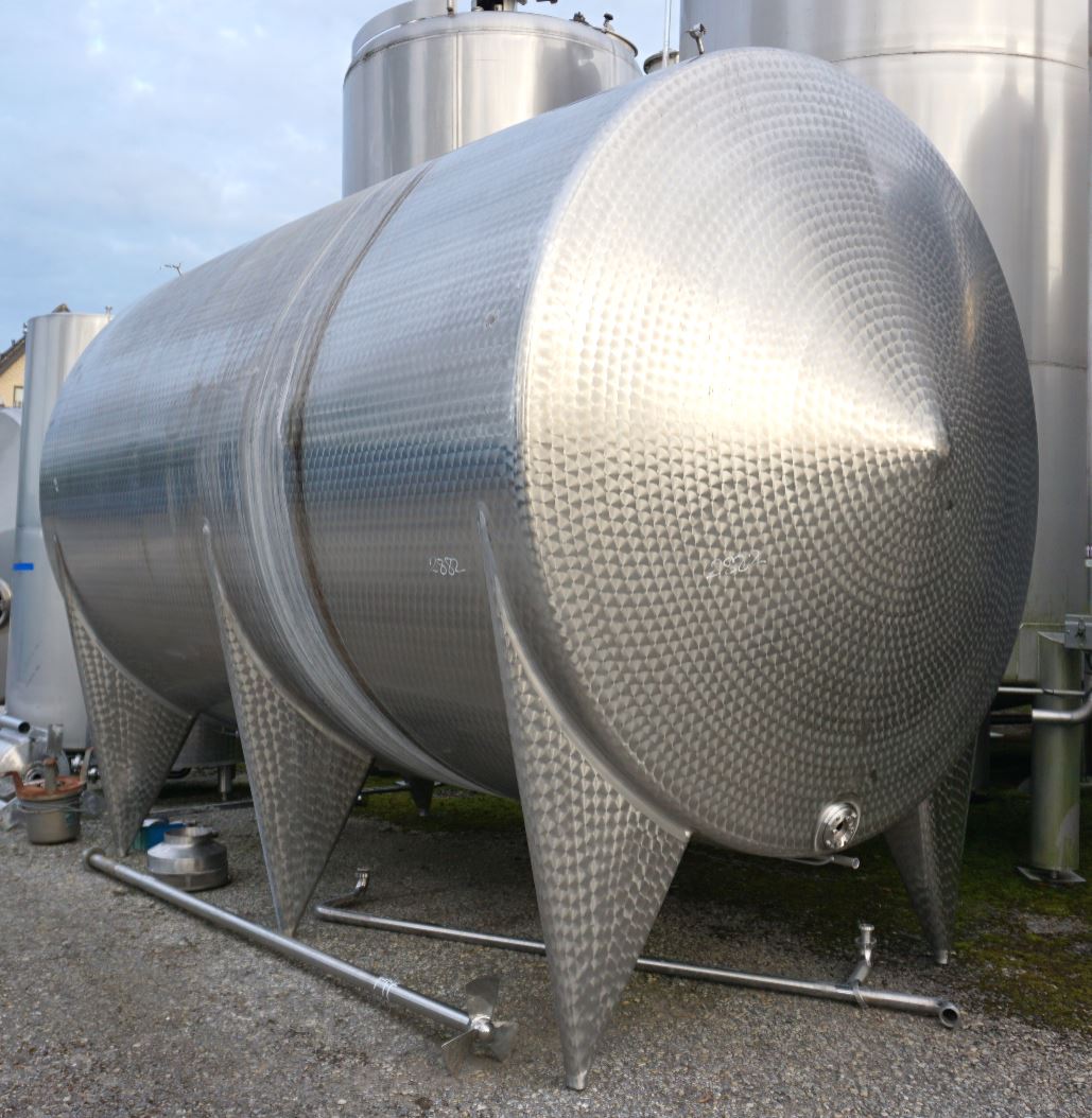 Behälter 20.000 Liter aus V2A, einwandig, gebraucht