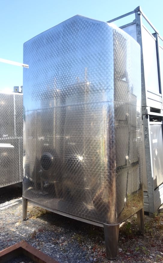Behälter 5.500 Liter aus V2A einwandig, gebraucht