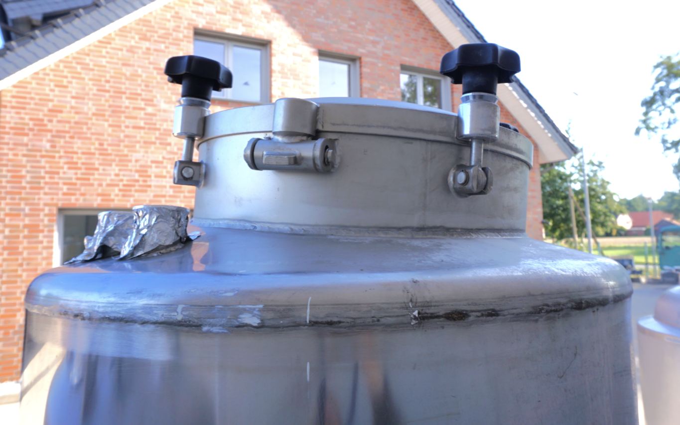 Behälter 500 Liter aus V4A, einwandig