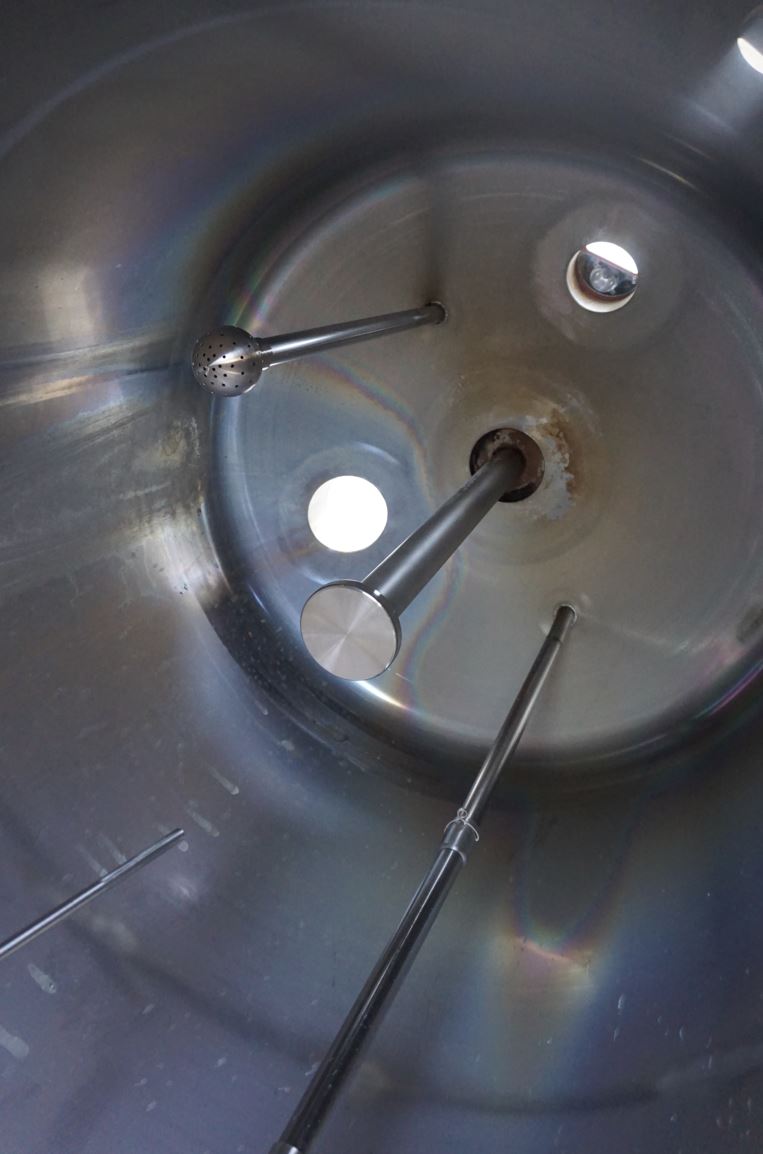 Behälter 1.200 Liter aus V2A, einwandig, gebraucht