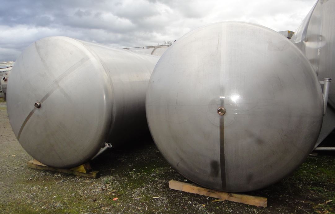 Behälter 20.000 Liter aus V4A, gebraucht, einwandig