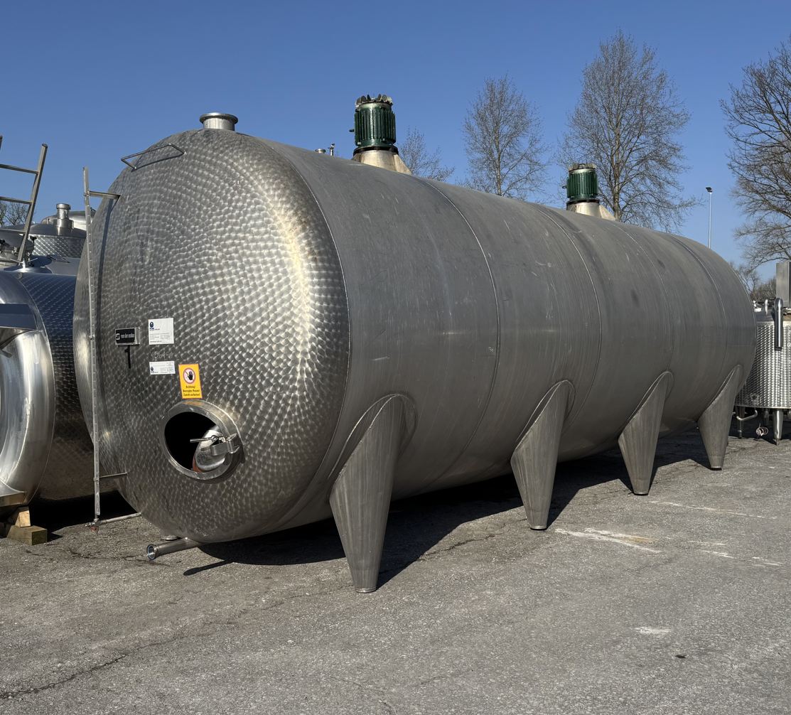 Behälter 42.000 Liter aus V2A einwandig, gebraucht