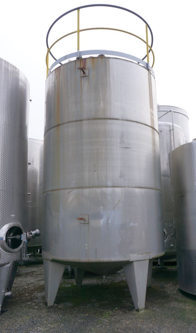 Behälter 20.000 Liter aus V2A, einwandig, gebraucht