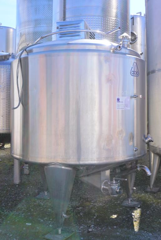 Behälter 3.000 Liter aus V2A isoliert, gebraucht