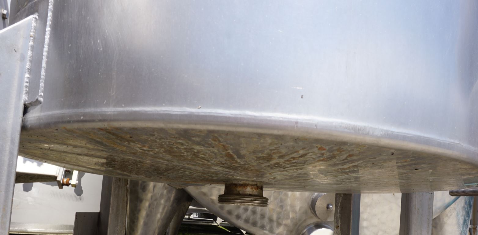 Behälter 750 Liter aus V2A einwandig, gebraucht
Bauform: stehend