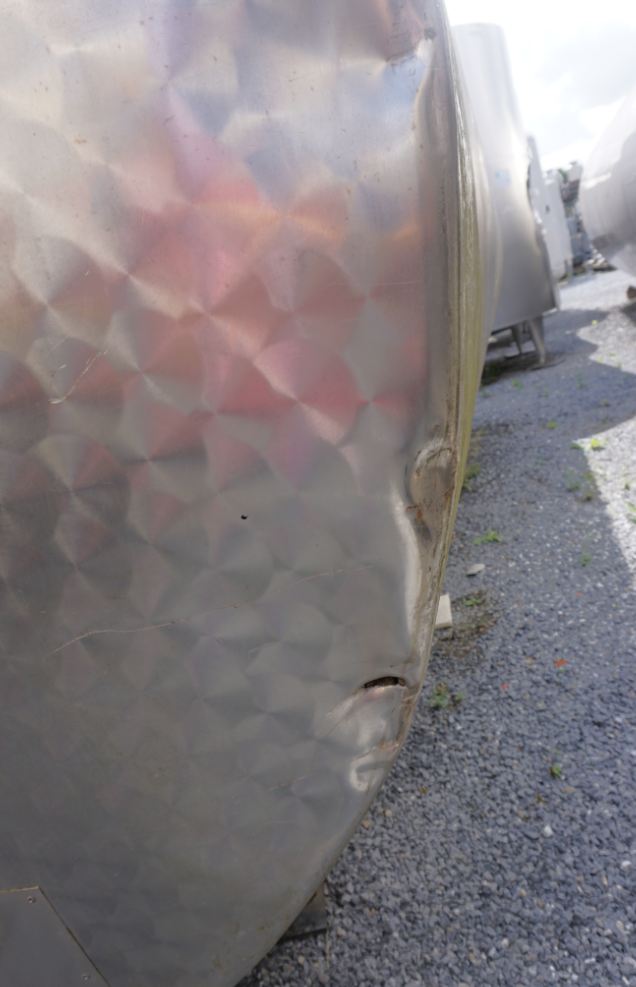 Behälter 20.000 Liter aus V2A, isoliert