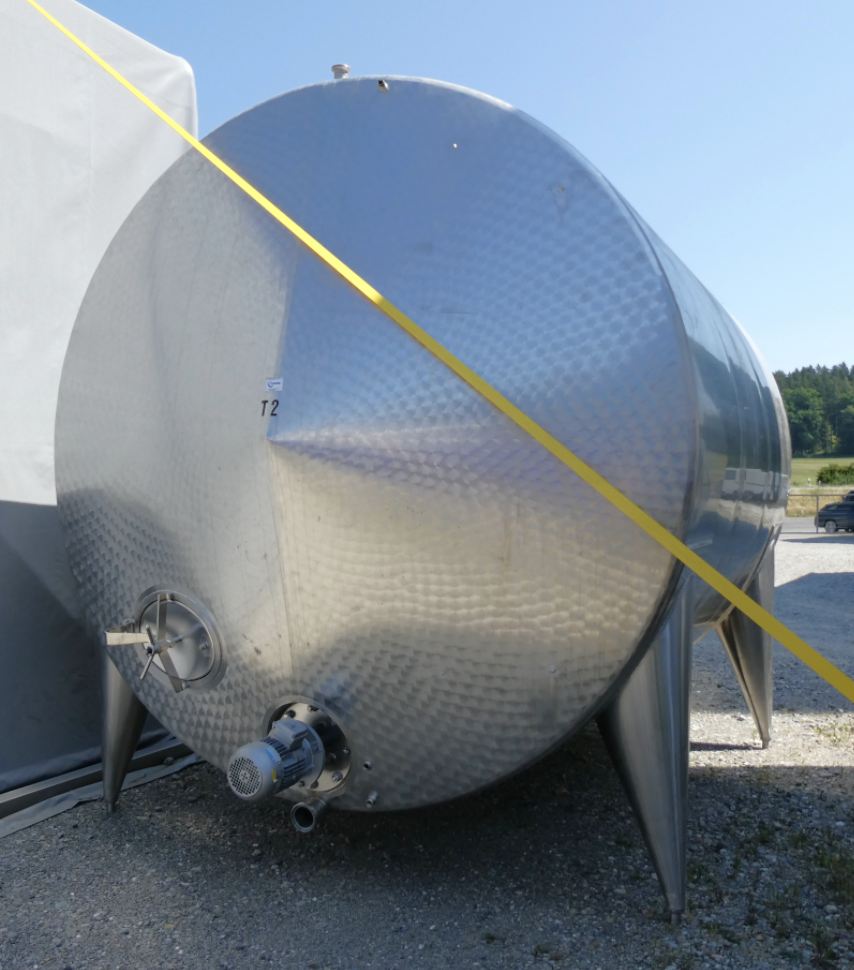 Behälter 20.000 Liter aus V2A einwandig