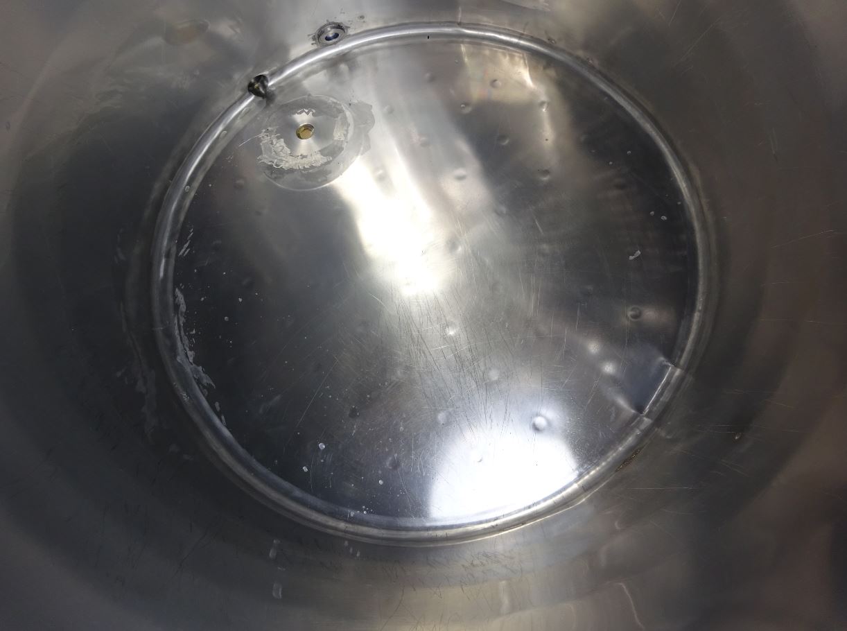 Behälter 993 Liter aus V4a isoliert, gebraucht