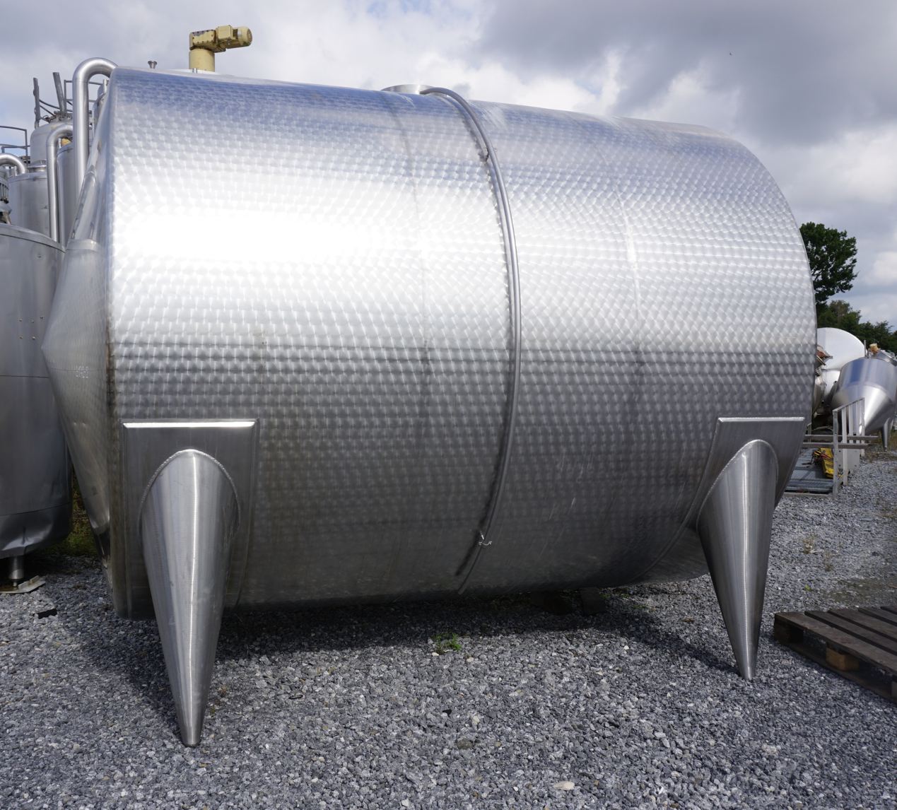 Behälter 20.000 Liter aus V2A einwandig