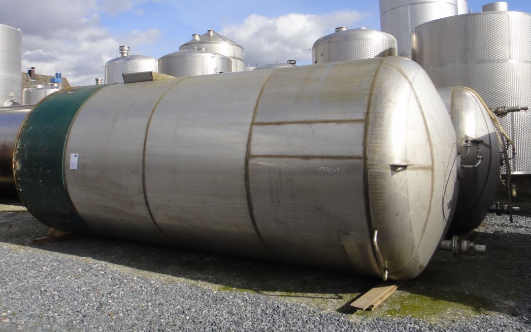 Behälter 22.000 Liter aus V2A, gebraucht, einwandig